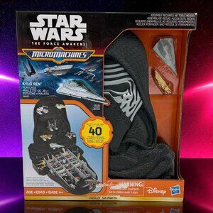 Star Wars Micro Machines Kylo Ren Playcase Gold Series 2015 NIB Hasbro